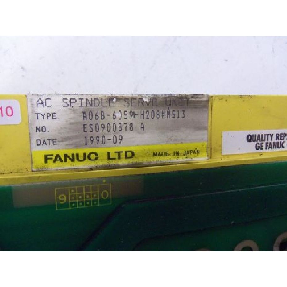 A06B-6059-H208#H513 FANUC AC Spindle Servo Unit SP AMP Repair and Exchange  Service