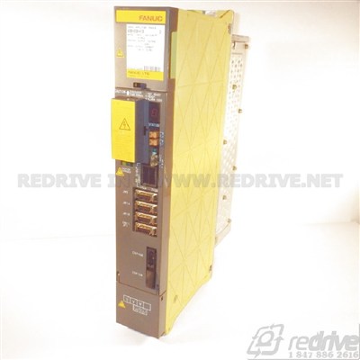 A06B-6096-H104 FANUC Servo Amplifier Module SVM1-40L FSSB alpha servo amp. Single axis A06B-6096 CNC AC servo drive.