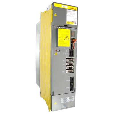 A06B-6096-H106 FANUC Servo Amplifier Module SVM1-130 FSSB alpha servo amp. Single axis A06B-6096 CNC AC servo drive.