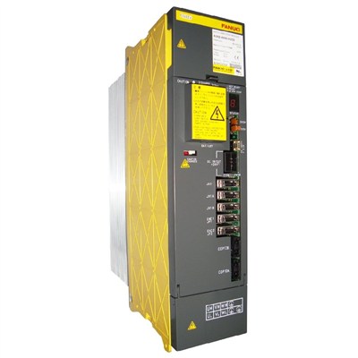 A06B-6096-H208 FANUC Servo Amplifier Module SVM2-80/80 FSSB alpha servo amp. Dual axis A06B-6096 CNC AC servo drive.