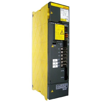 A06B-6096-H302 FANUC Servo Amplifier Module SVM3-12/12/20 FSSB alpha servo amp. Triple axis A06B-6096 CNC AC servo drive.