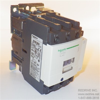 LC1D40G7 Schneider Electric Contactor Non-Reversing 60A 120VAC coil