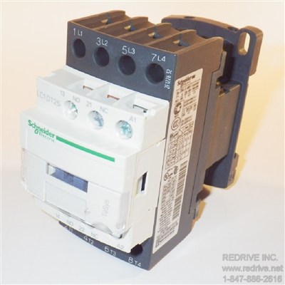 LC1DT25U7 Schneider Electric Contactor Non-Reversing 25A 240VAC coil