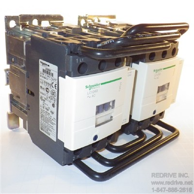 LC2D50G7 Schneider Electric Contactor Reversing 3-pole 70A 120VAC coil